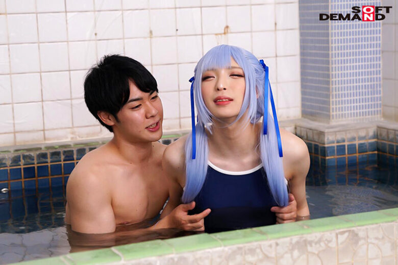 女装をして女湯に潜入しようとしたら、間違えて入った男湯がハッテン場だった件 星越かなめ 10枚目