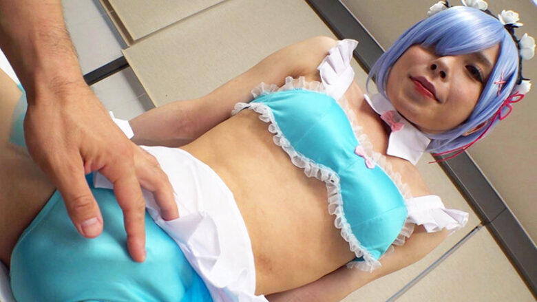 ぺ二コスプレイヤーお気に入りの衣装でフル勃起 松嶺こはく 14枚目