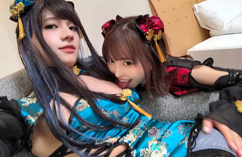 男の娘×美少女!?密室&密着コスプレ個人撮影会vol.5 保育士さんcocoa&りっくん編 画像2