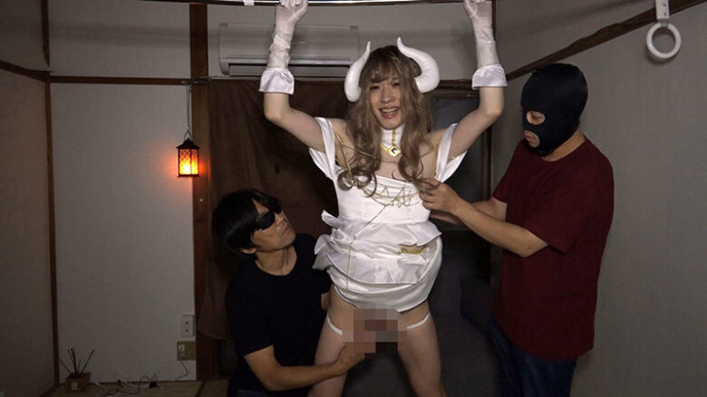 金沢 ド素人女装子SNSで自ら応募してきたアナルに異物挿入でヨガるドマゾ穴狂い男子 5枚目
