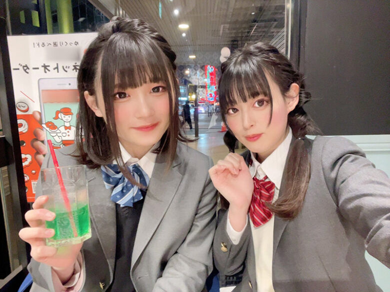 愛のむきだし SNSで知り合った男の娘レズビアン ちびとり&ななこ 画像3