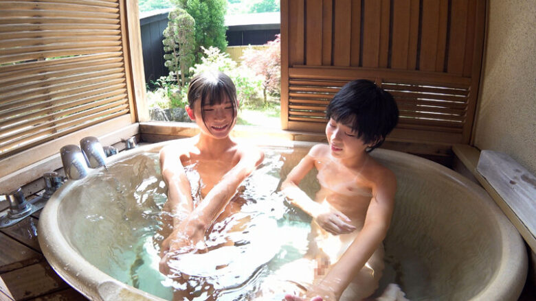 愛のむきだしPart2 ななこ&かおり 湯けむり男の娘レズビアン 画像15