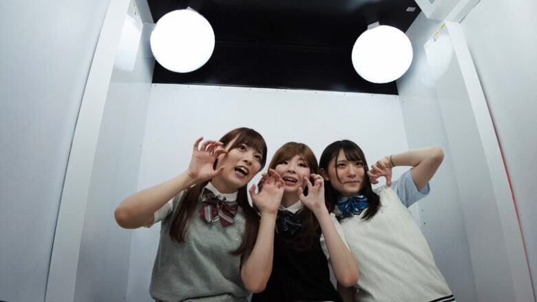 たんぽぽ☆プレゼンツ! 女子校生男の娘3人とハメ撮り乱交撮影会#01 画像16